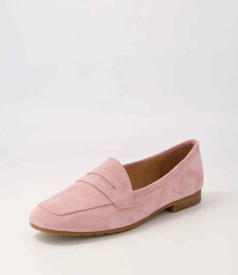 Melinato Pink Suede Loafers<TOP END Hot