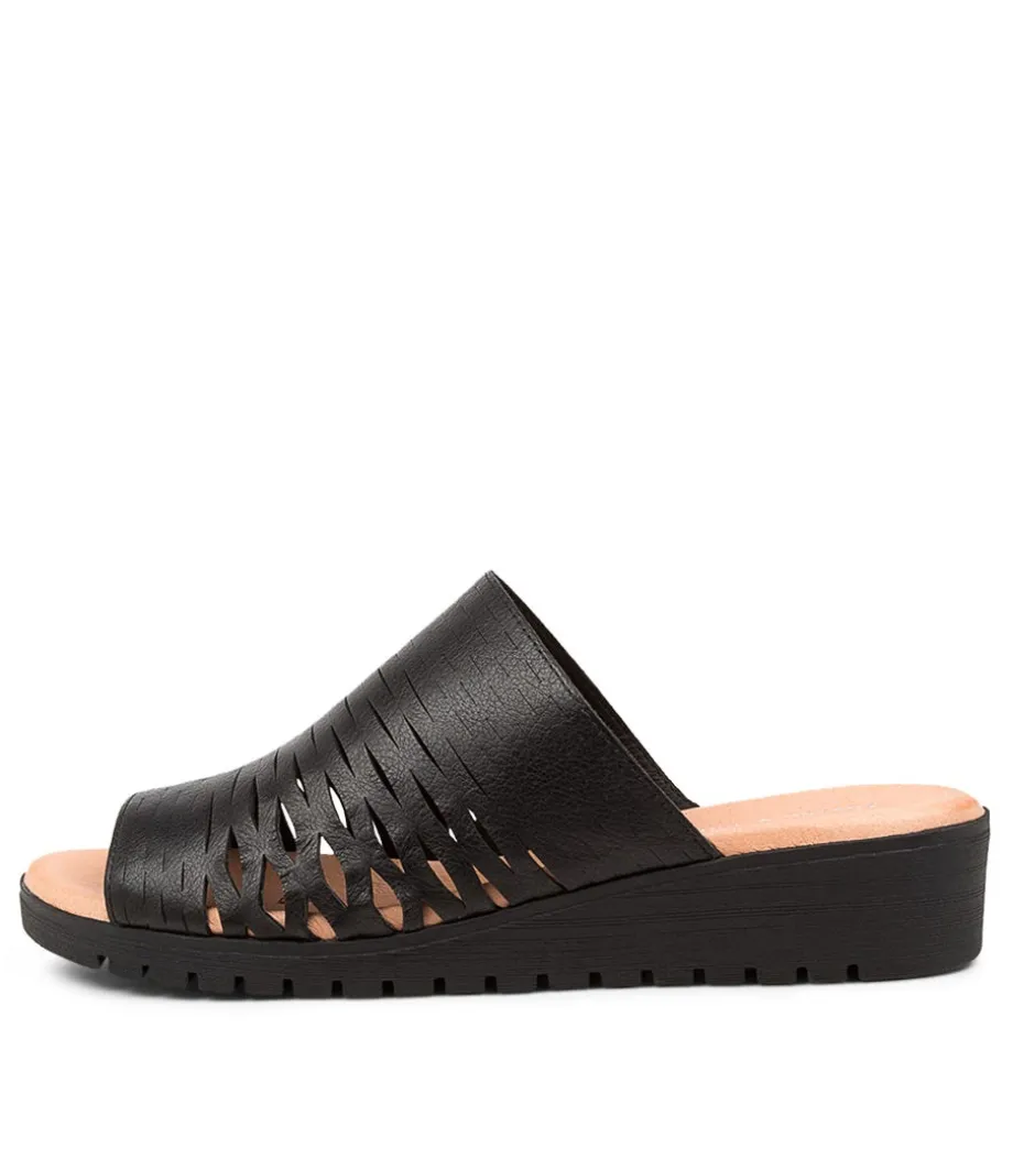 Meta Dj Black Black Sole Leather<DJANGO & JULIETTE Clearance