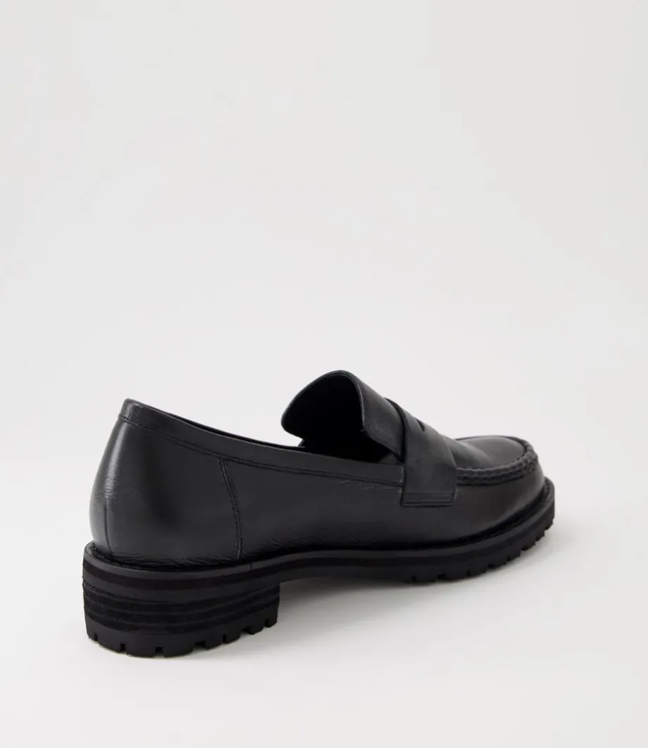 metters_w_black_leather_loafers_2.webp Metters W Black Leather Loafers<ZIERA Sale