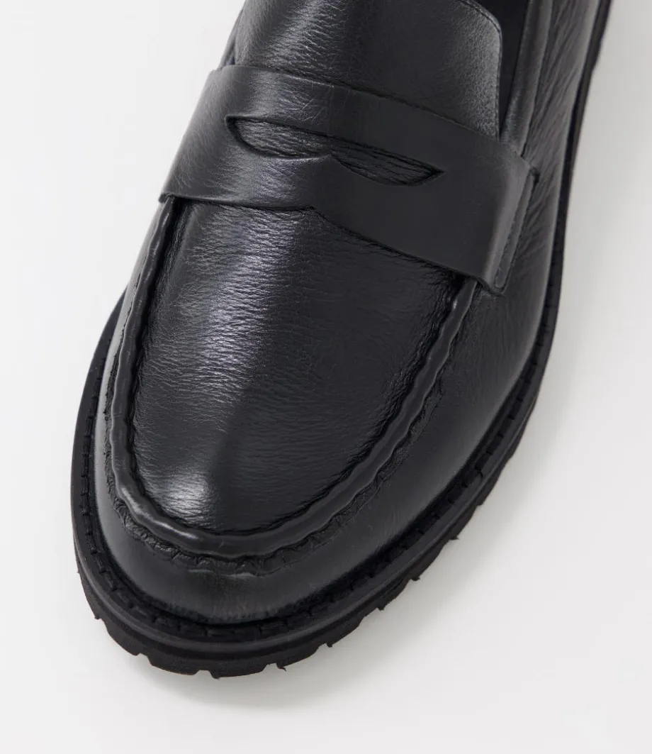metters_w_black_leather_loafers_3.webp Metters W Black Leather Loafers<ZIERA Sale