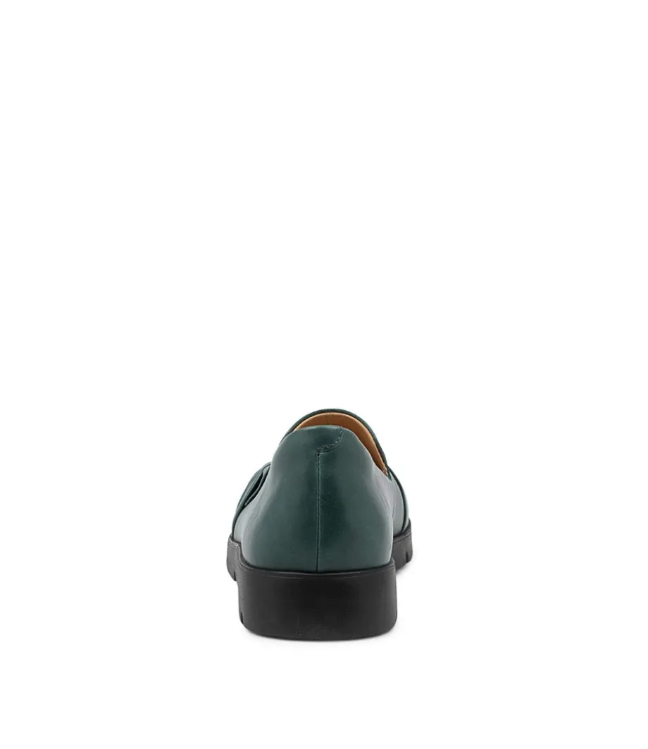 miless_w_emerald_leather_loafers_2.webp Miless W Emerald Leather Loafers<ZIERA Outlet