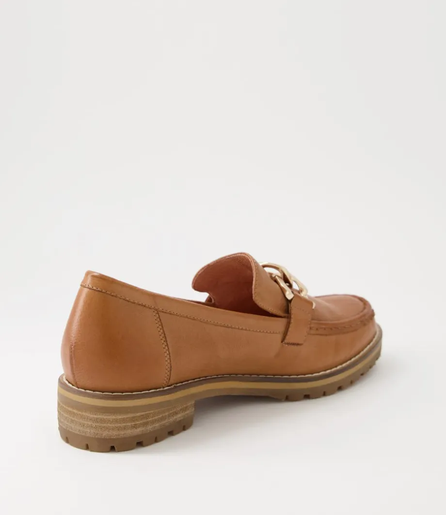 misima_w_tan_leather_loafers_2.webp Misima W Tan Leather Loafers<ZIERA Sale