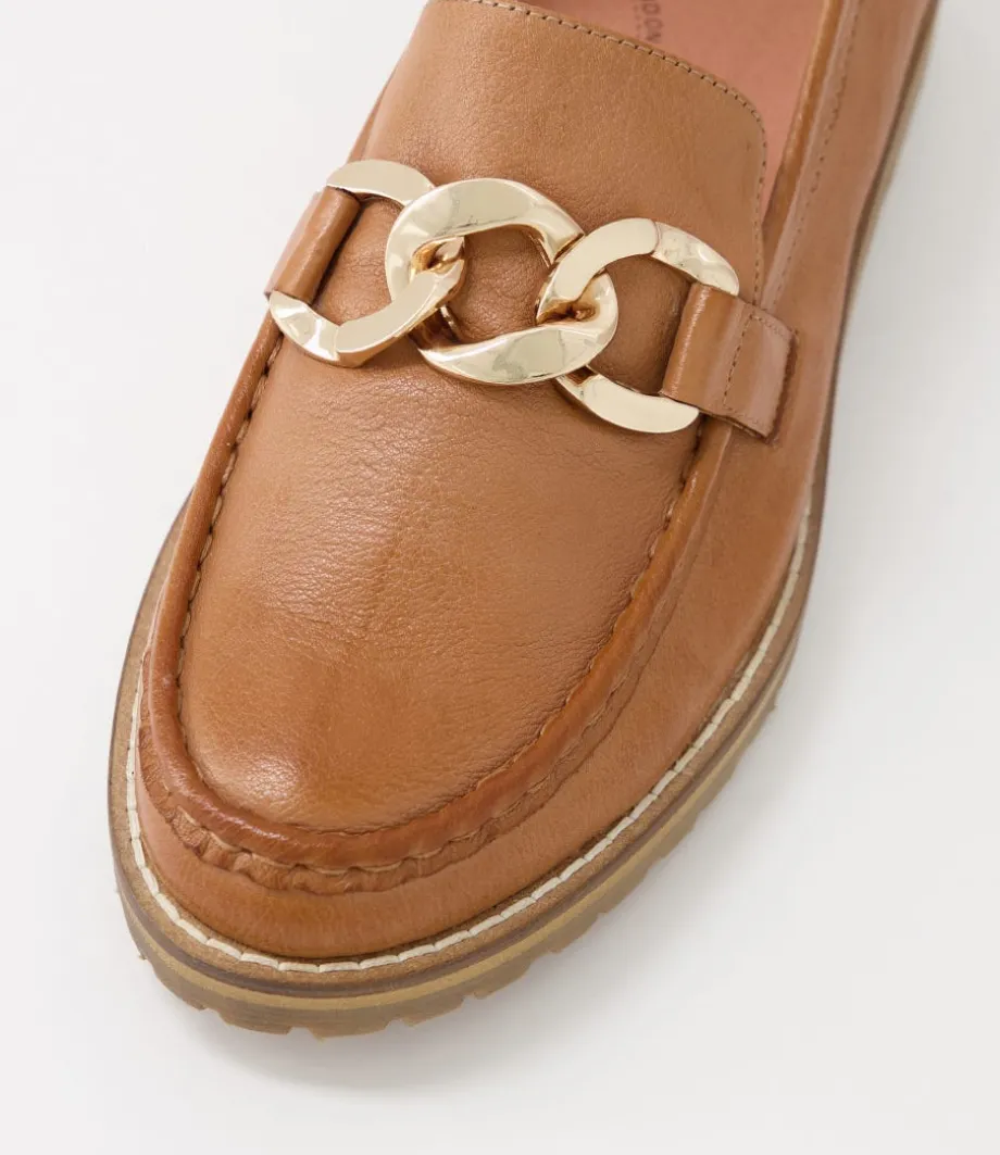 misima_w_tan_leather_loafers_3.webp Misima W Tan Leather Loafers<ZIERA Sale