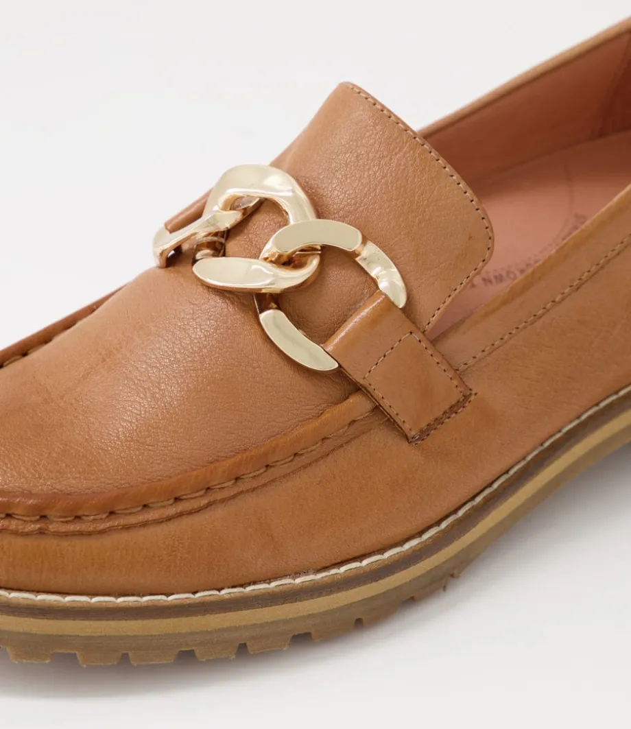 misima_w_tan_leather_loafers_4.webp Misima W Tan Leather Loafers<ZIERA Sale