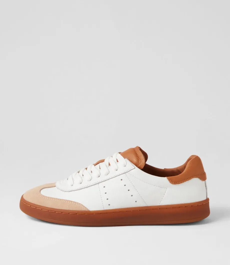 Mysti Off White Tan Multi Sneakers<DJANGO & JULIETTE Cheap