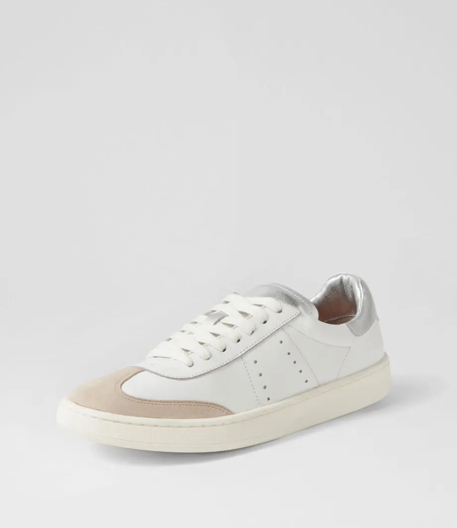 Mysti White Silver Multi Sneakers<DJANGO & JULIETTE Online
