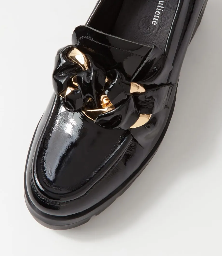 newcomb_black_patent_leather_heels_3.webp Newcomb Black Patent Leather Heels<DJANGO & JULIETTE Fashion