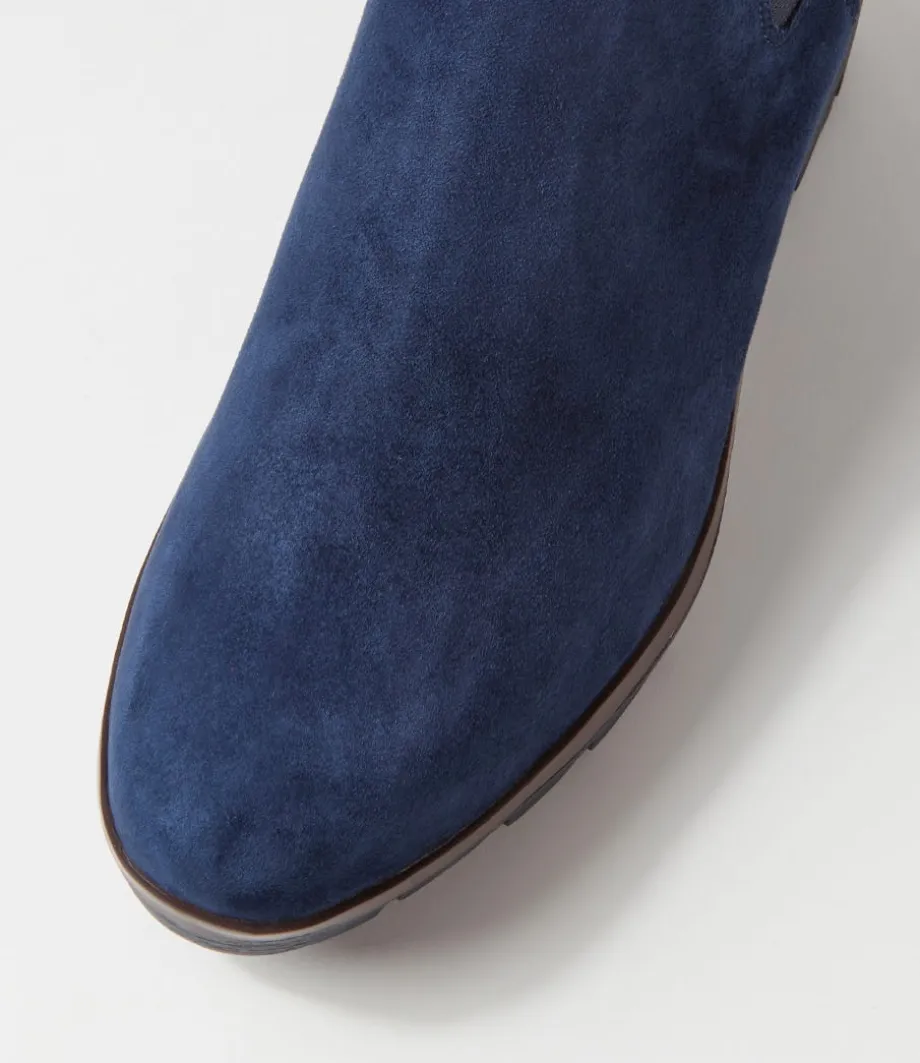 niddle_navy_suede_ankle_boots_3.webp Niddle Navy Suede Ankle Boots<DJANGO & JULIETTE Best