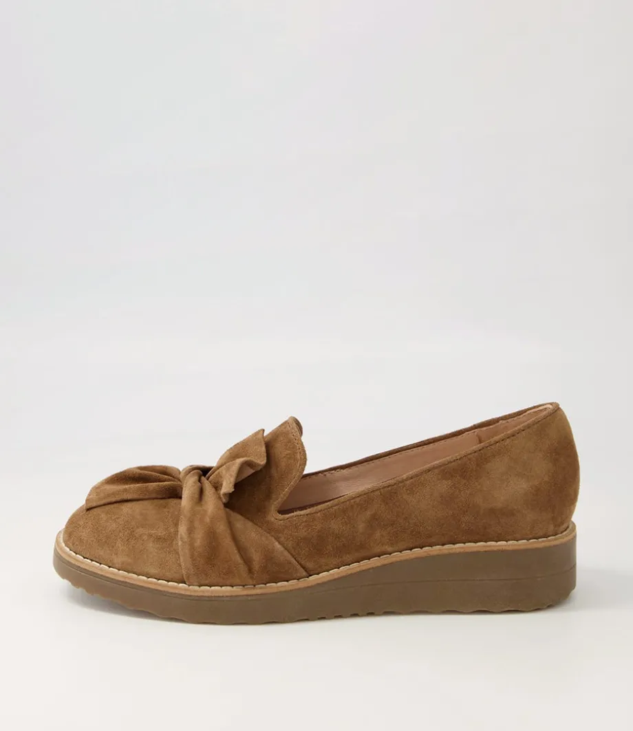 Oclem Light Choc Suede Loafers<TOP END Flash Sale