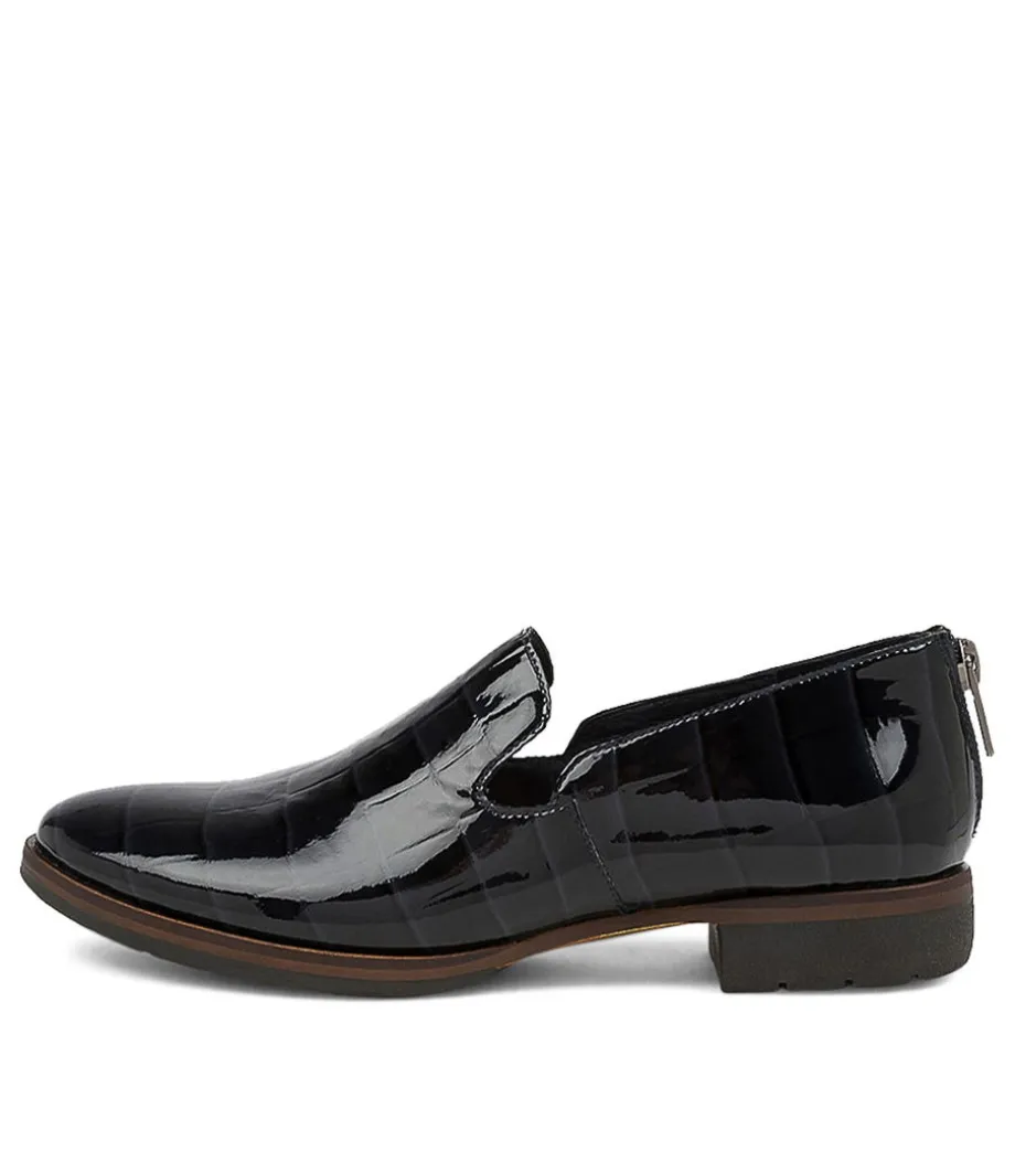 Odai Navy Patent Leather Loafers<DJANGO & JULIETTE Discount