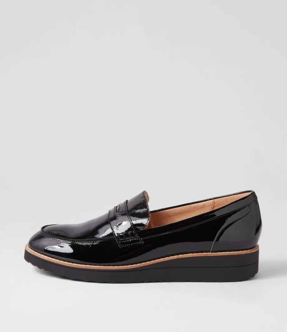 Oley Black Patent Leather Loafers<TOP END Sale