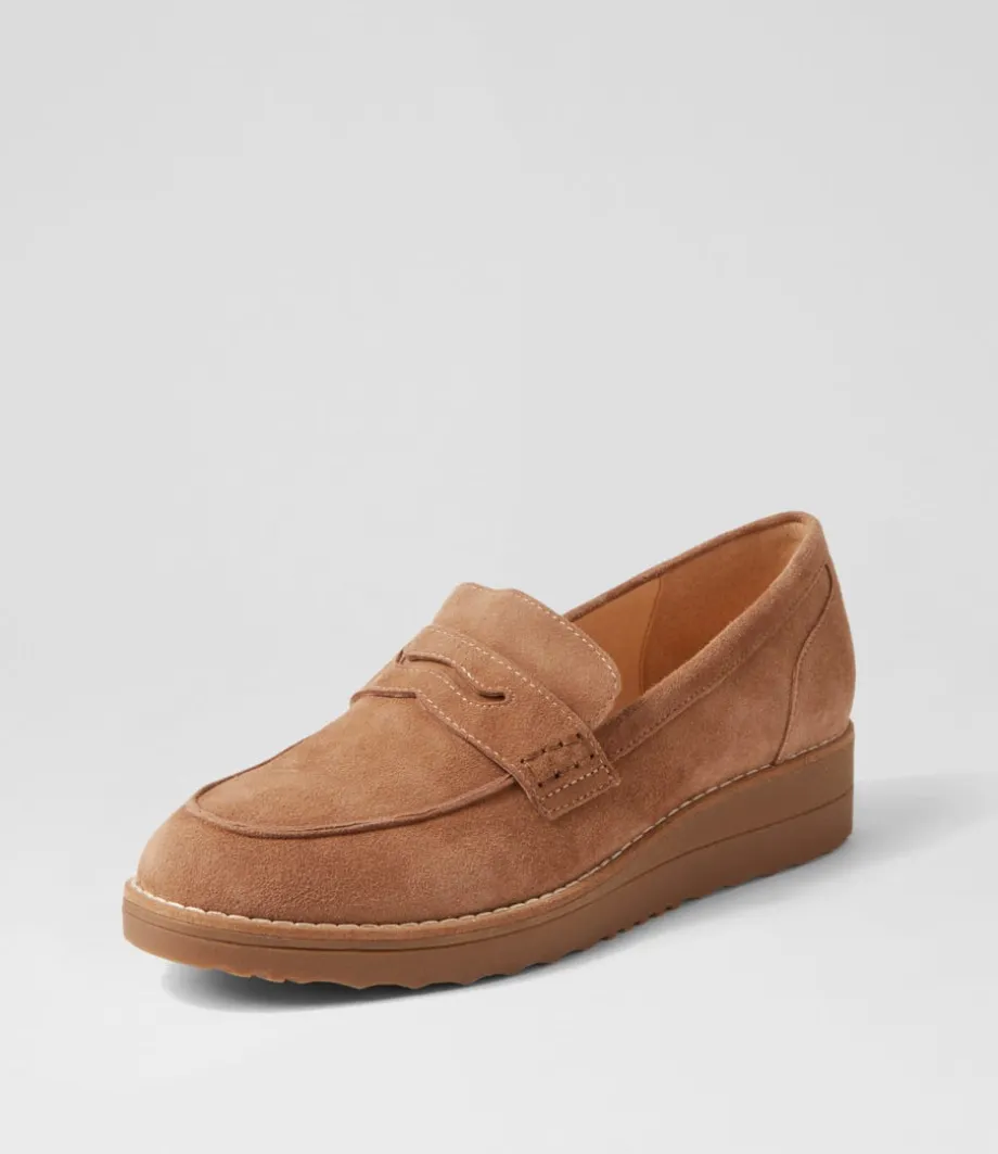 oley_light_choc_suede_loafers_1.webp Oley Light Choc Suede Loafers<TOP END Hot