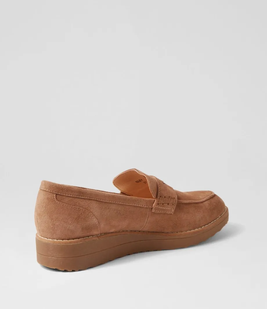 oley_light_choc_suede_loafers_2.webp Oley Light Choc Suede Loafers<TOP END Hot