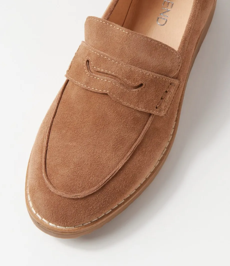 oley_light_choc_suede_loafers_3.webp Oley Light Choc Suede Loafers<TOP END Hot