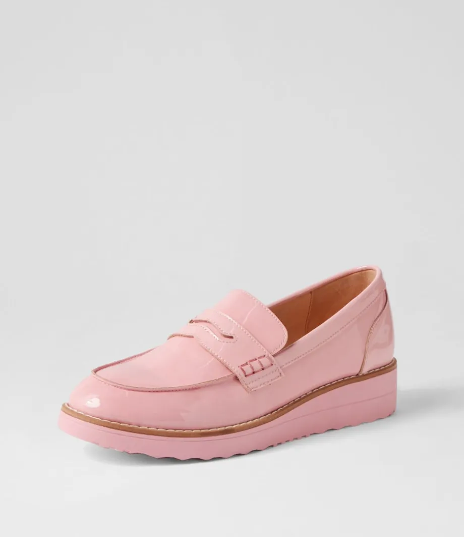 oley_pink_patent_leather_loafers_1.webp Oley Pink Patent Leather Loafers<TOP END Fashion