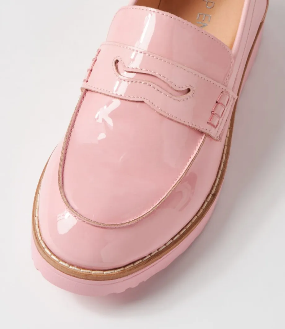 oley_pink_patent_leather_loafers_3.webp Oley Pink Patent Leather Loafers<TOP END Fashion