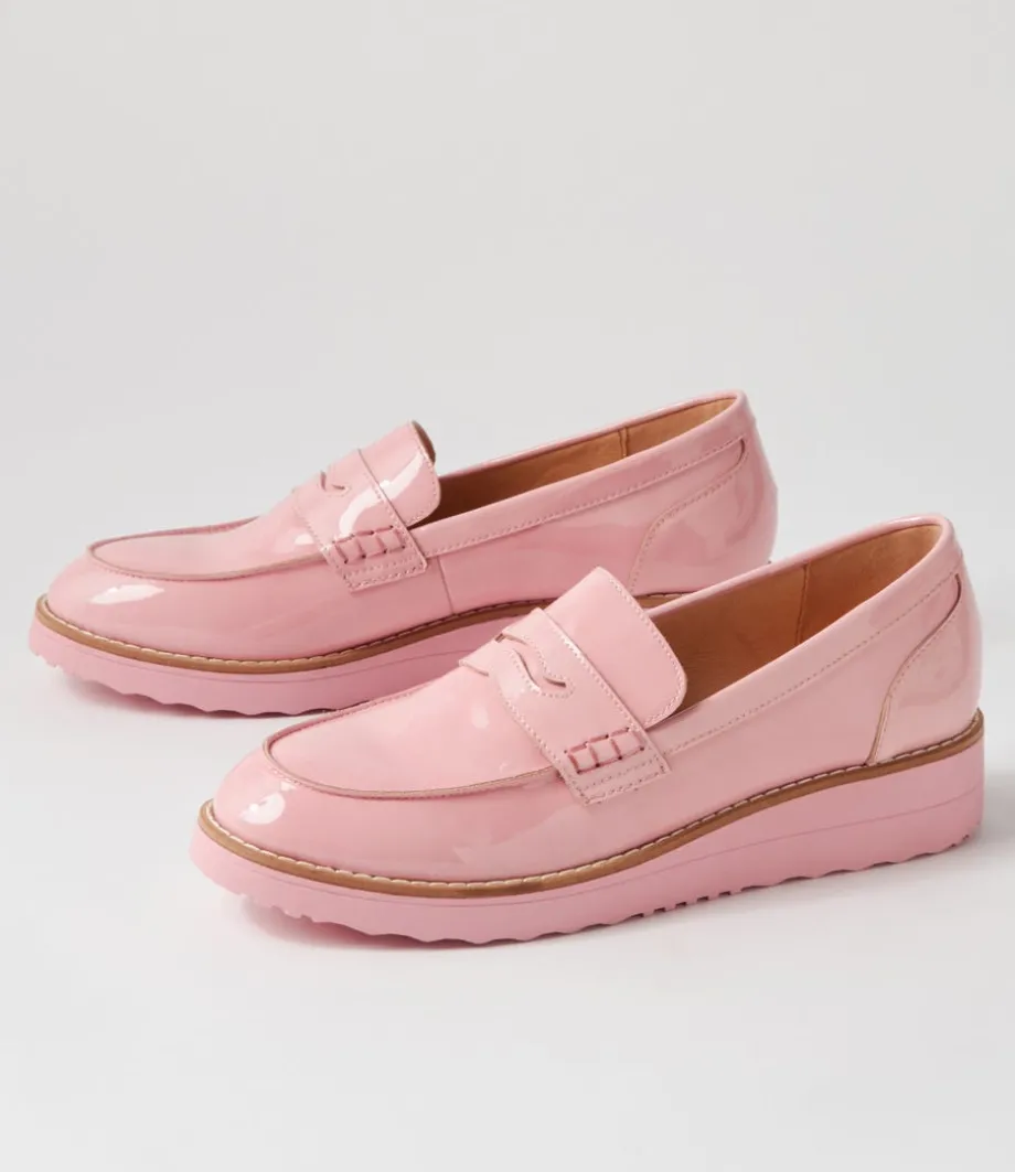 oley_pink_patent_leather_loafers_4.webp Oley Pink Patent Leather Loafers<TOP END Fashion