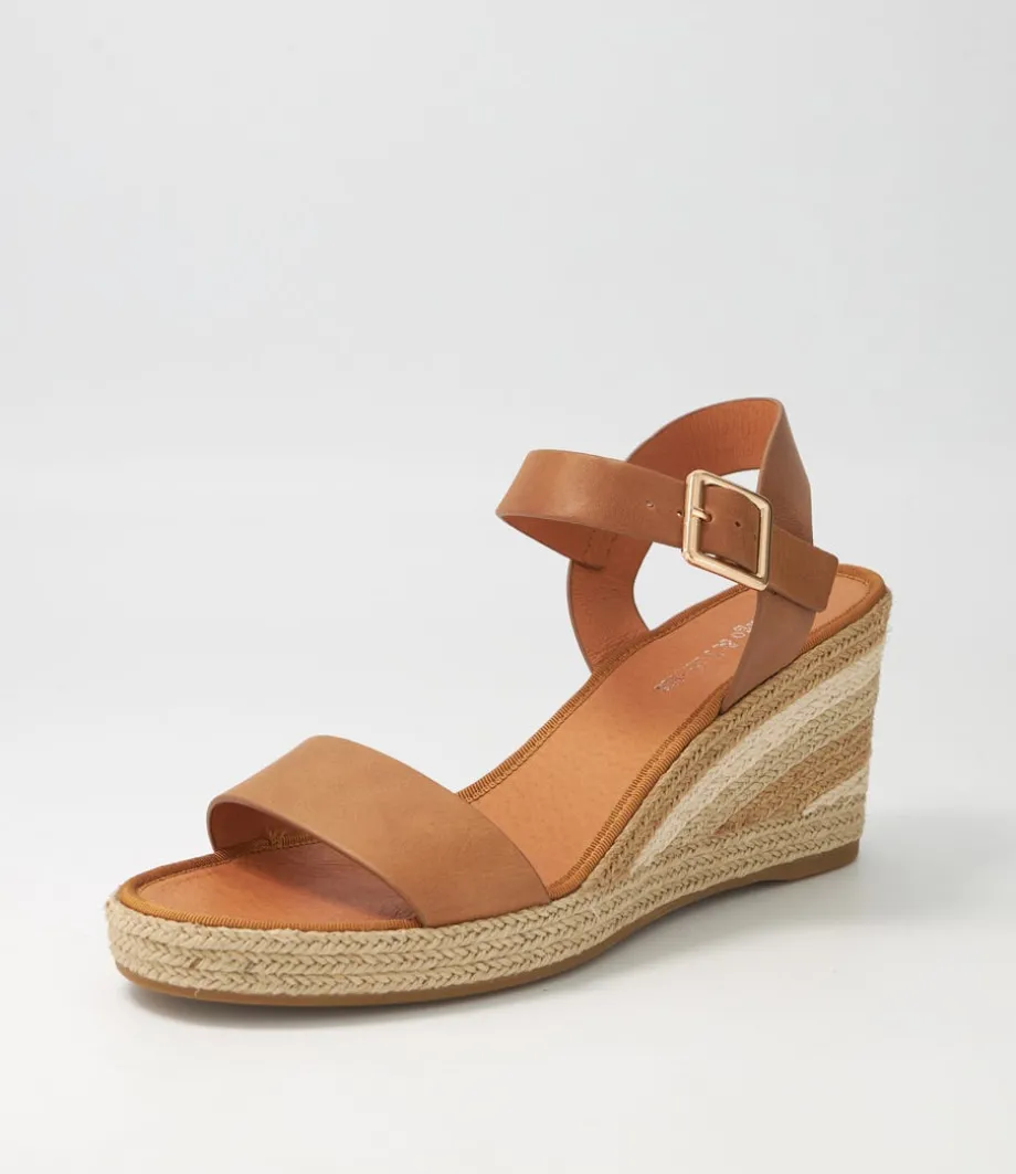 Pakko Tan Natural Multi Leather Espadrilles<DJANGO & JULIETTE Best Sale