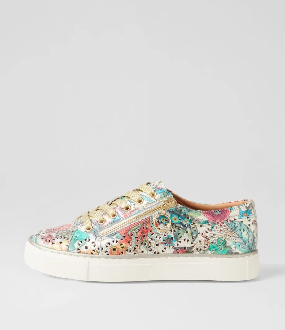 Pandoe Xf Spring Garden Leather Sneakers<ZIERA Online