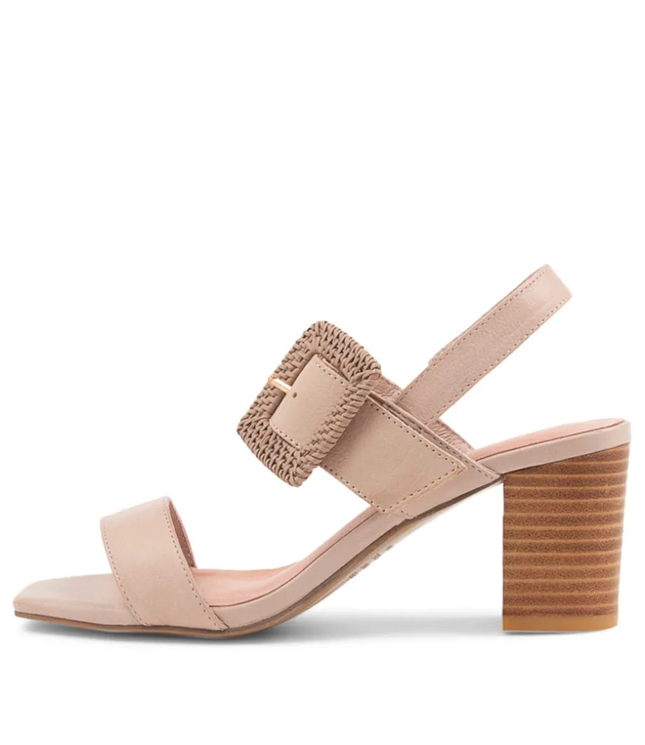 Peace Cafe Leather Buckle Sandals<DJANGO & JULIETTE New