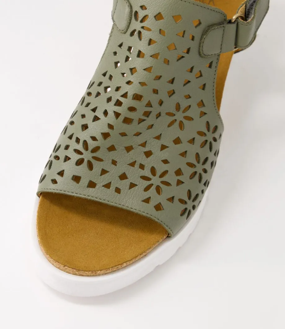 perynn_w_olive_leather_sandals_3.webp Perynn W Olive Leather Sandals<ZIERA Outlet