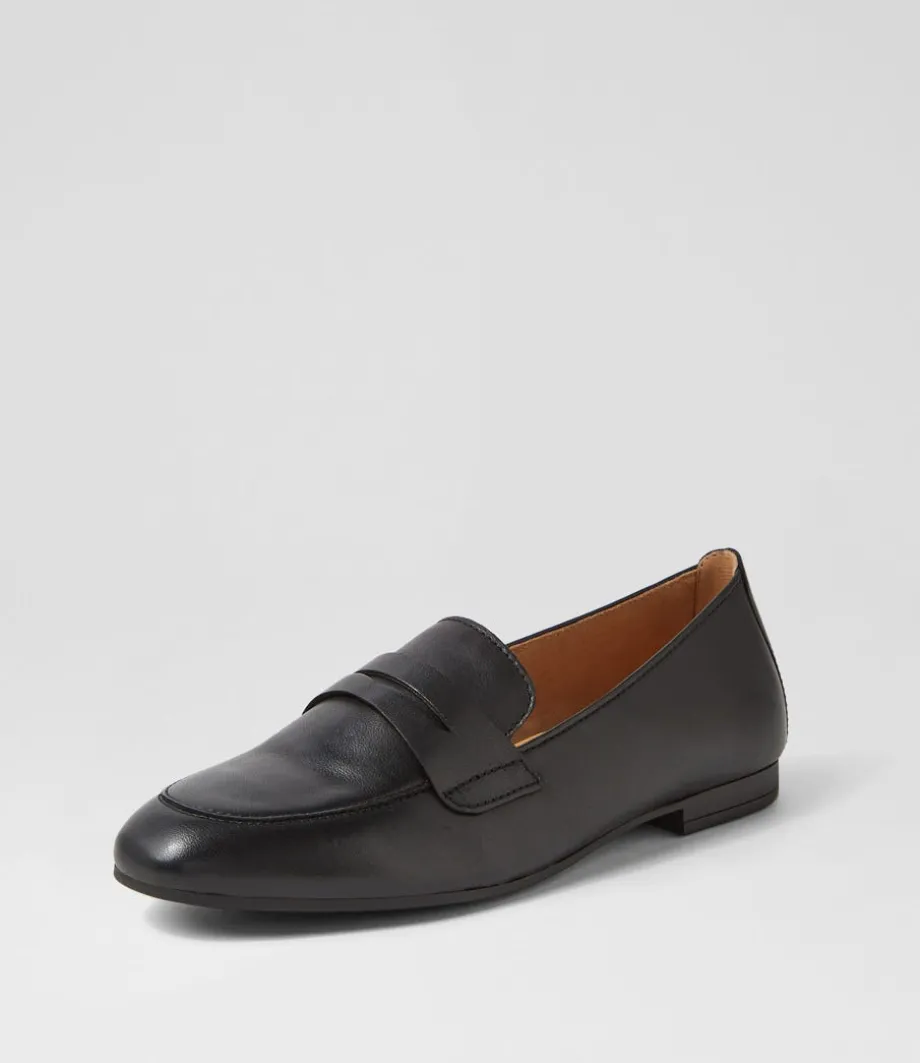 phoebe_schwarz_leather_loafers_1.webp Phoebe Schwarz Leather Loafers<GABOR Online