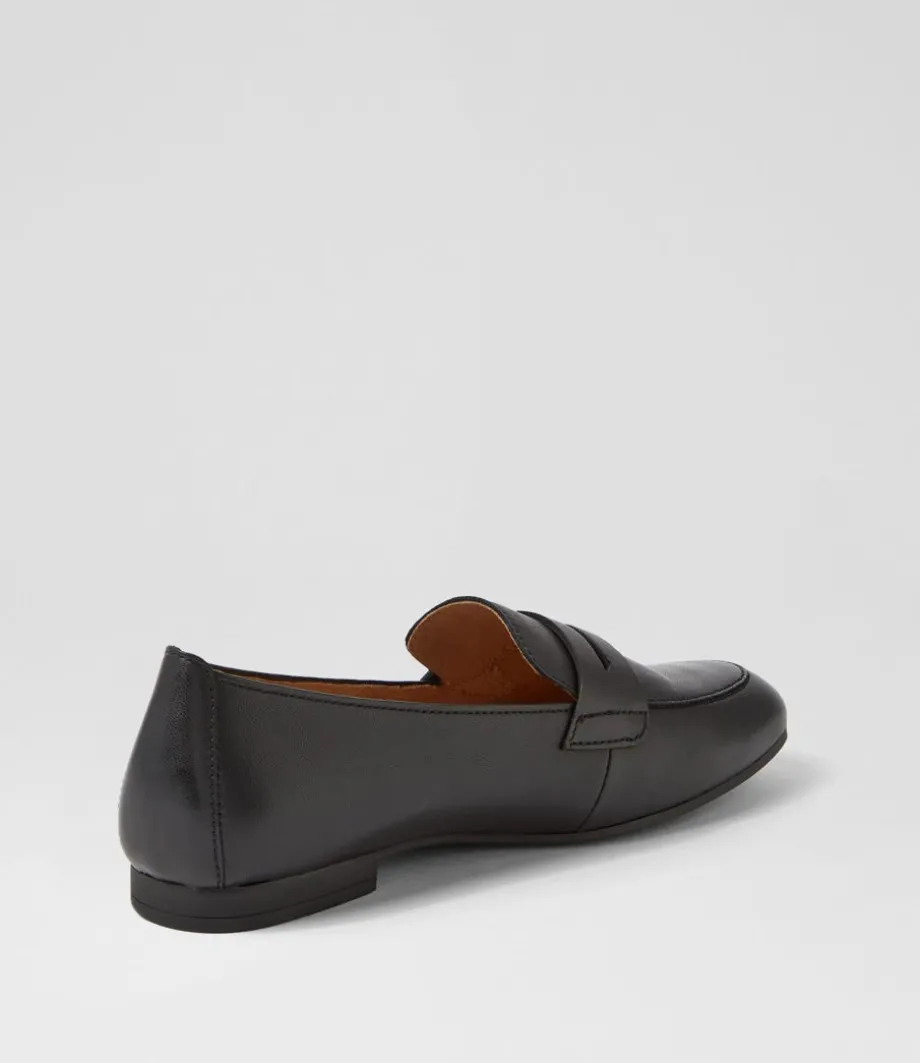phoebe_schwarz_leather_loafers_2.webp Phoebe Schwarz Leather Loafers<GABOR Online
