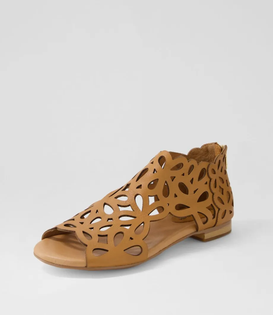 Pietro Tan Leather Sandals<DJANGO & JULIETTE Cheap