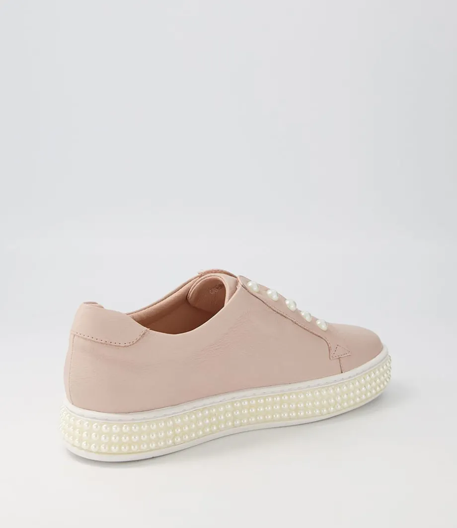 quempo_dusty_pink_leather_sneakers_2.webp Quempo Dusty Pink Leather Sneakers<TOP END Cheap