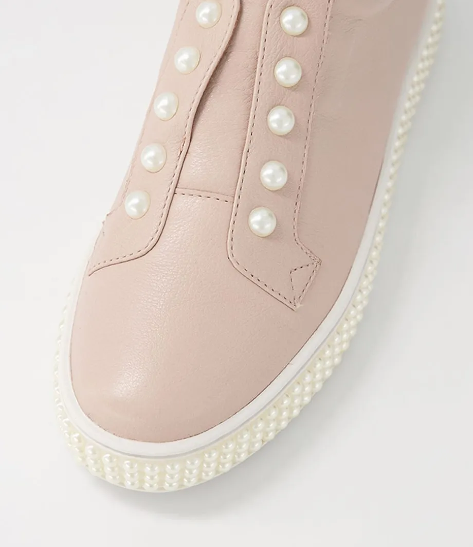 quempo_dusty_pink_leather_sneakers_3.webp Quempo Dusty Pink Leather Sneakers<TOP END Cheap