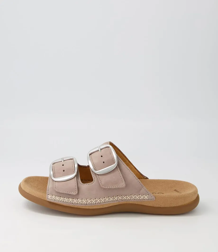 Raum Leinen Nubuck Slides<GABOR Cheap