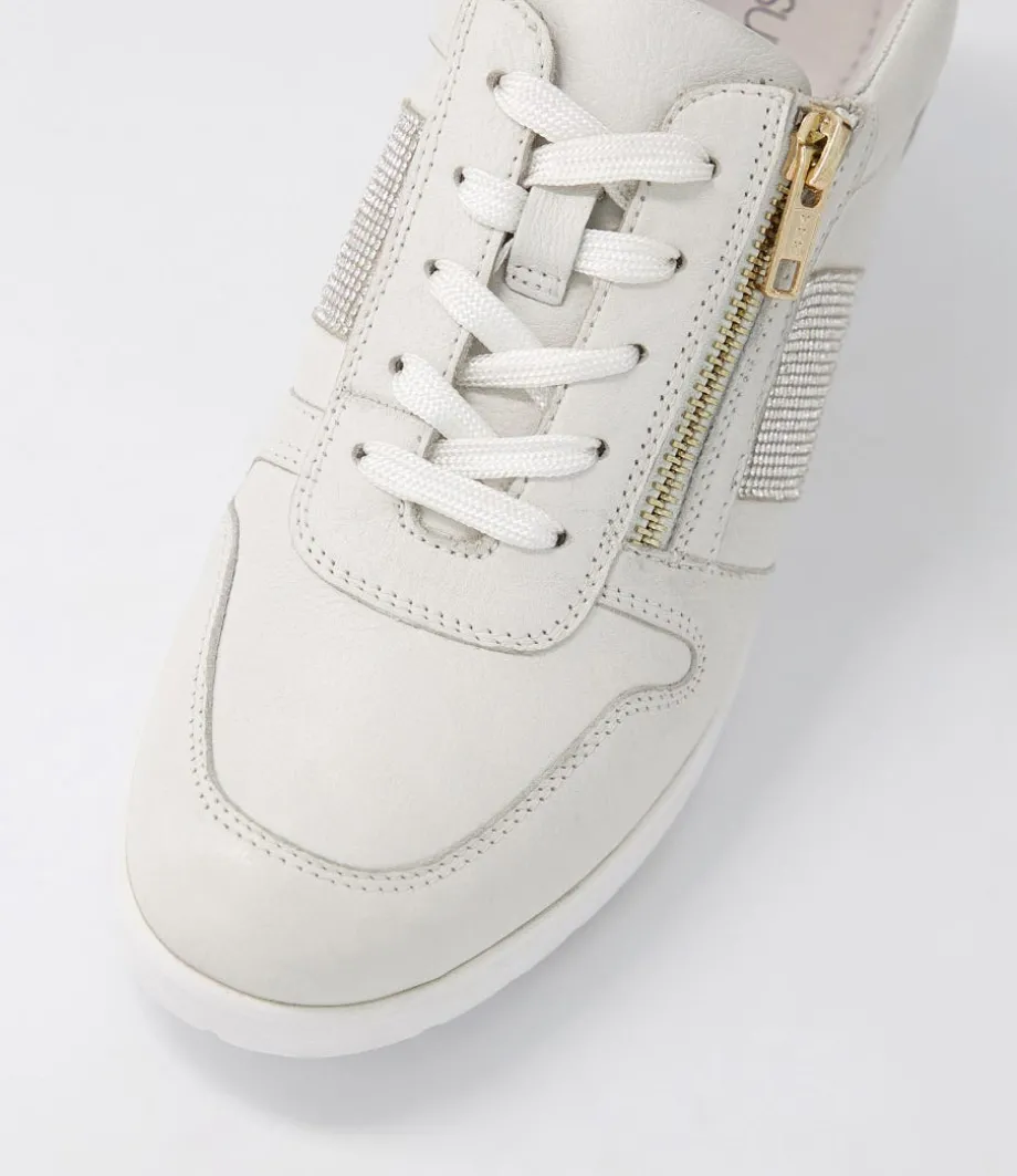 reehale_white_silver_leather_jewels_sneakers_3.webp Reehale White Silver Leather Jewels Sneakers<SUPERSOFT Sale