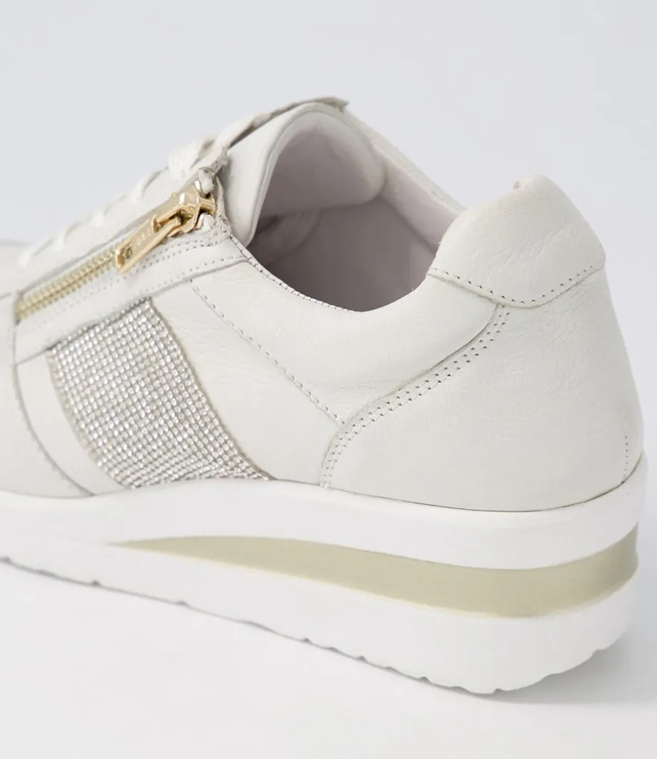 reehale_white_silver_leather_jewels_sneakers_4.webp Reehale White Silver Leather Jewels Sneakers<SUPERSOFT Sale
