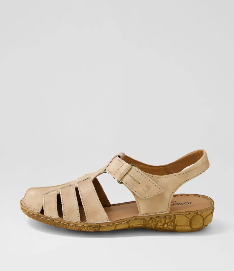 Rosalie 48 Creme Leather Flat Shoes<JOSEF SEIBEL Fashion