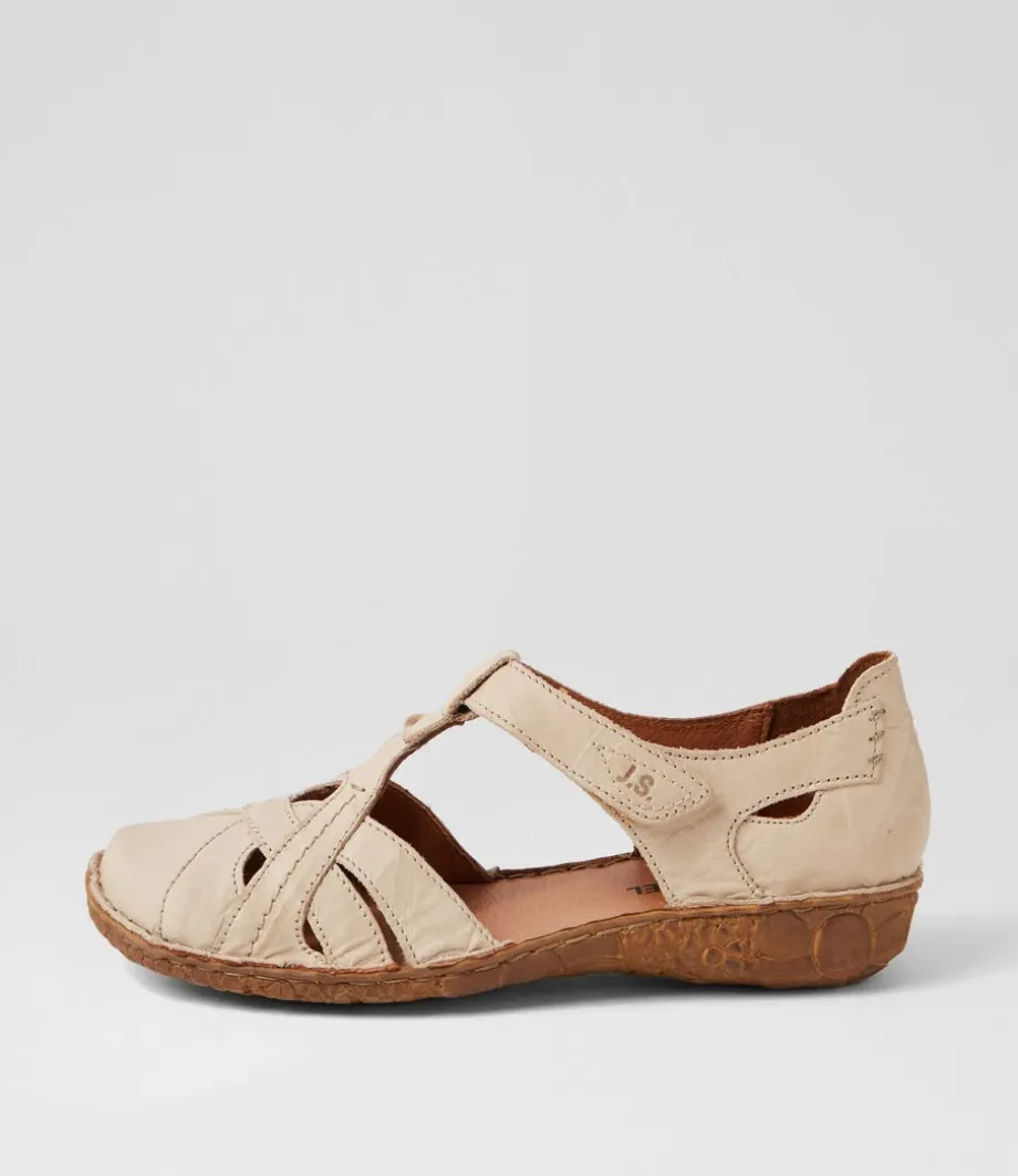Rosalie 29 Creme Leather Flat Shoes<JOSEF SEIBEL Cheap