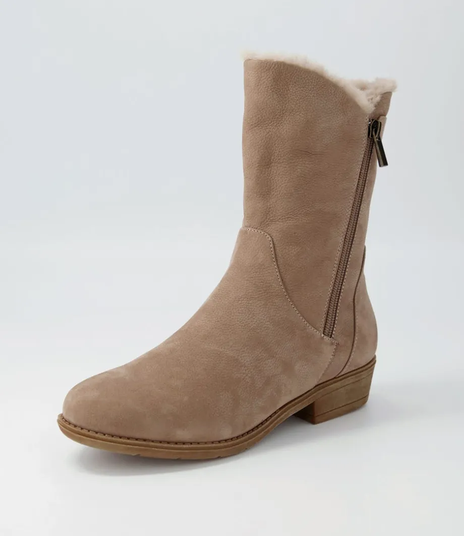 rudo_taupe_natural_fur_tumble_nubuck_calf_boots_1.webp Rudo Taupe Natural Fur Tumble Nubuck Calf Boots<DJANGO & JULIETTE Discount