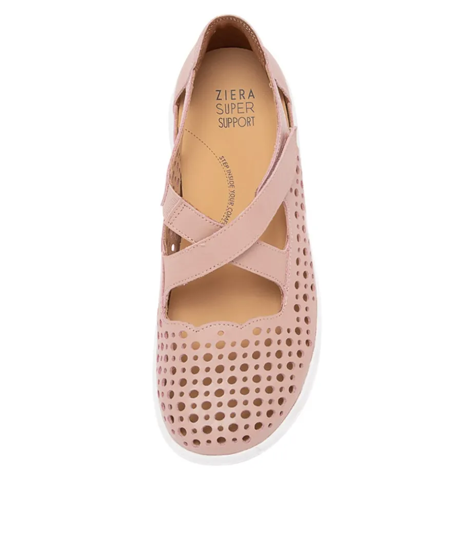 sachet_xf_blush_leather_flat_shoes_4.webp Sachet Xf Blush Leather Flat Shoes<ZIERA Outlet