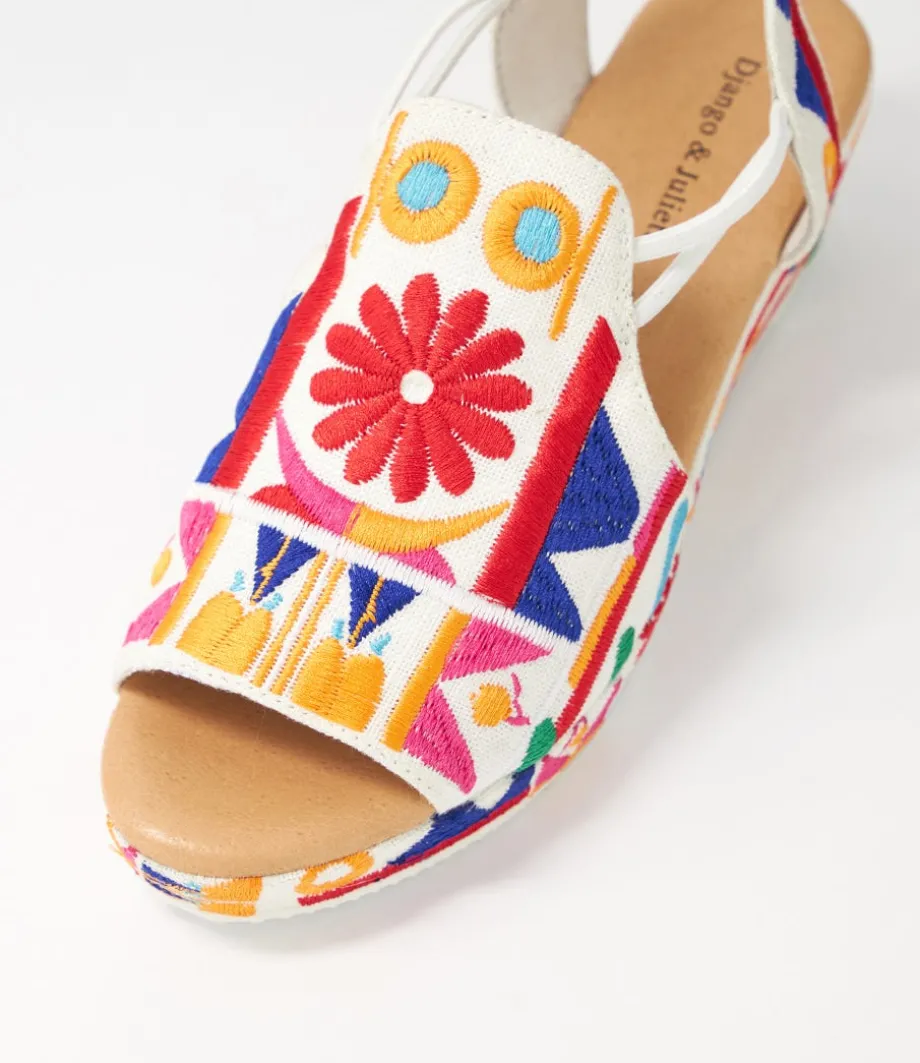 sahirah_bright_multi_fabric_sandals_3.webp Sahirah Bright Multi Fabric Sandals<DJANGO & JULIETTE Fashion