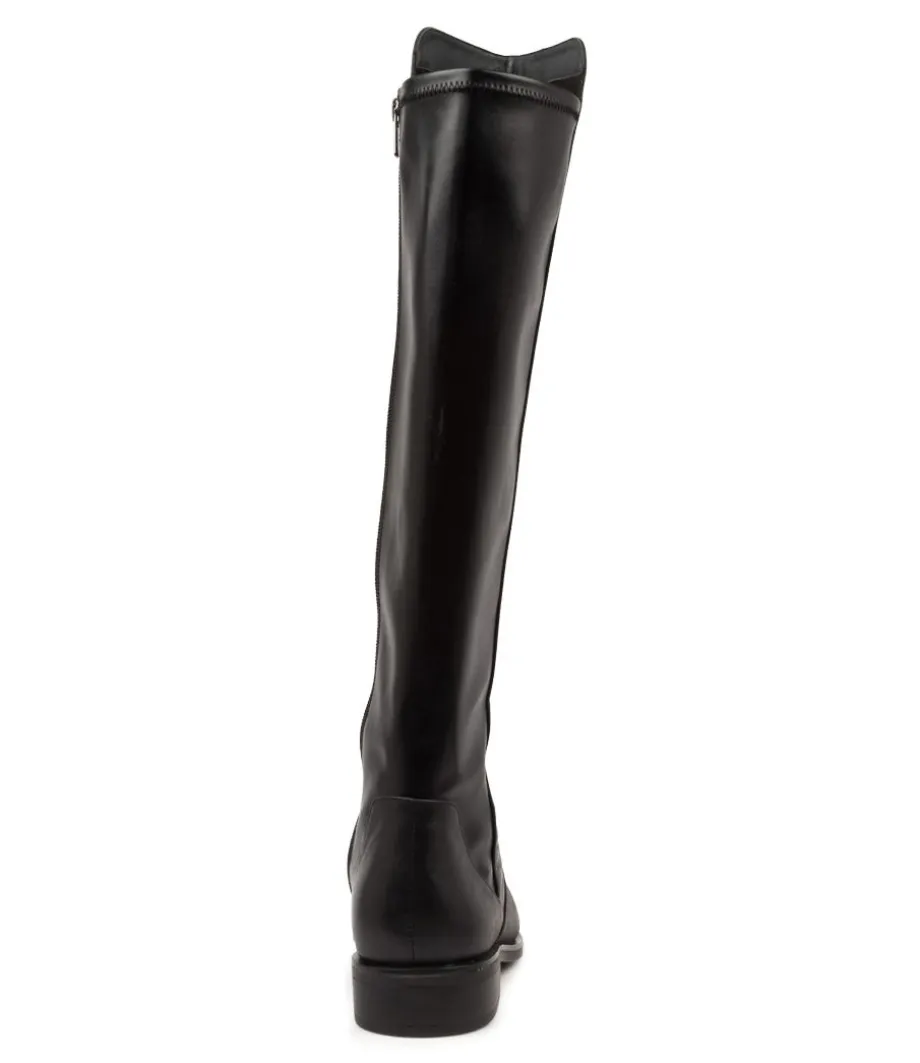 sallies_xf_black_stretch_leather_knee_high_boots_2.webp Sallies Xf Black Stretch Leather Knee High Boots<ZIERA New