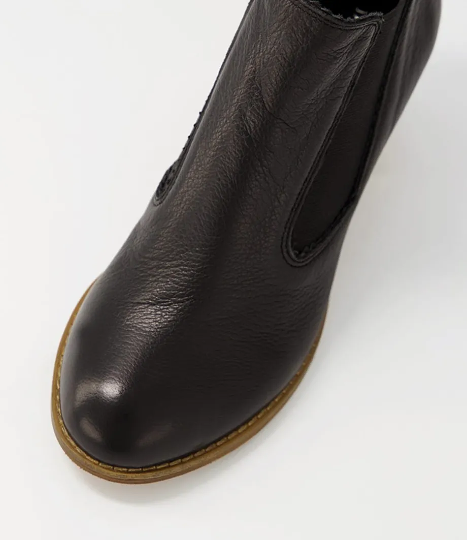 salman_black_natural_heel_leather_ankle_boots_3.webp Salman Black Natural Heel Leather Ankle Boots<DJANGO & JULIETTE Cheap