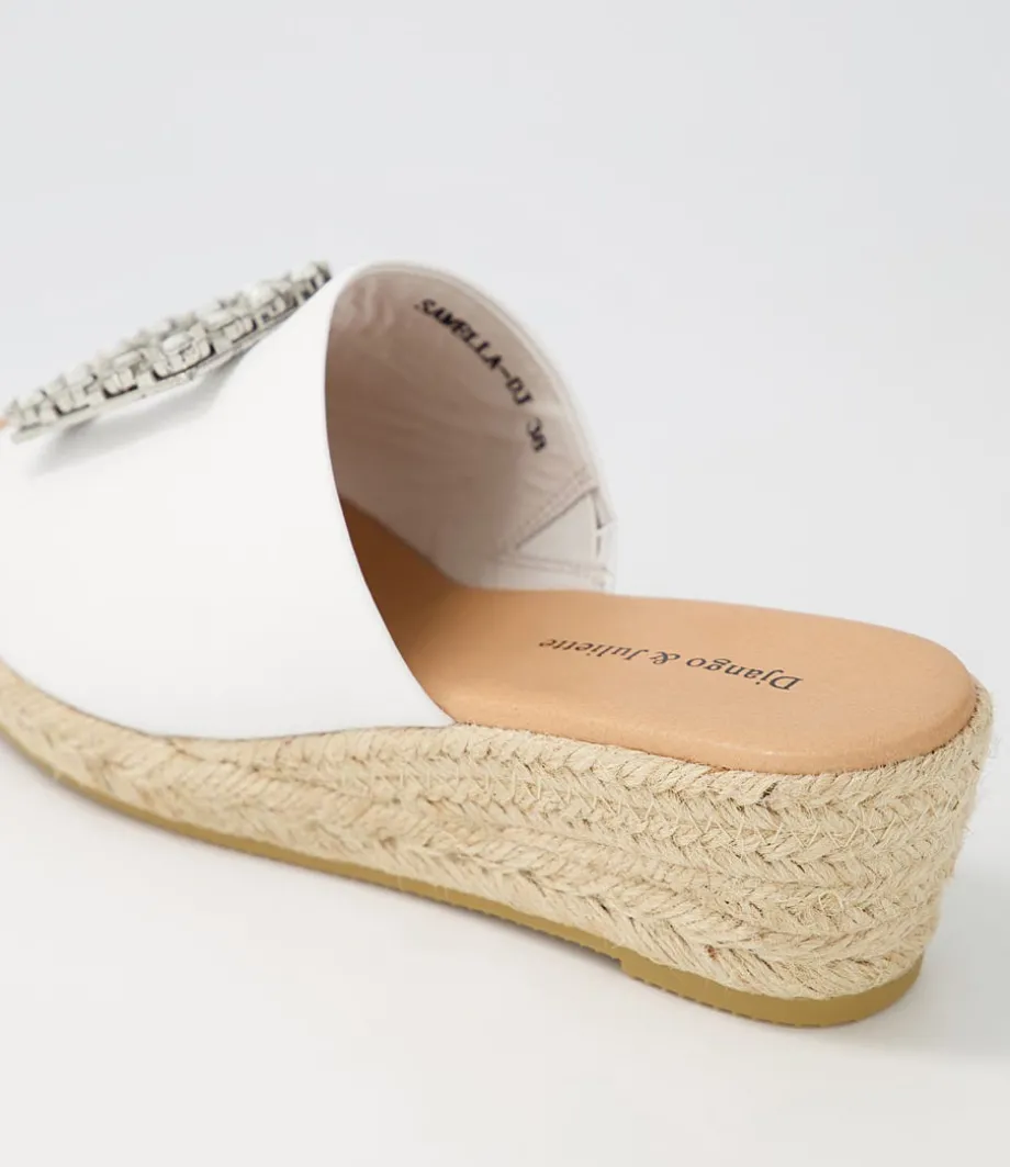 samella_white_natural_rope_leather_sandals_4.webp Samella White Natural Rope Leather Sandals<DJANGO & JULIETTE Cheap