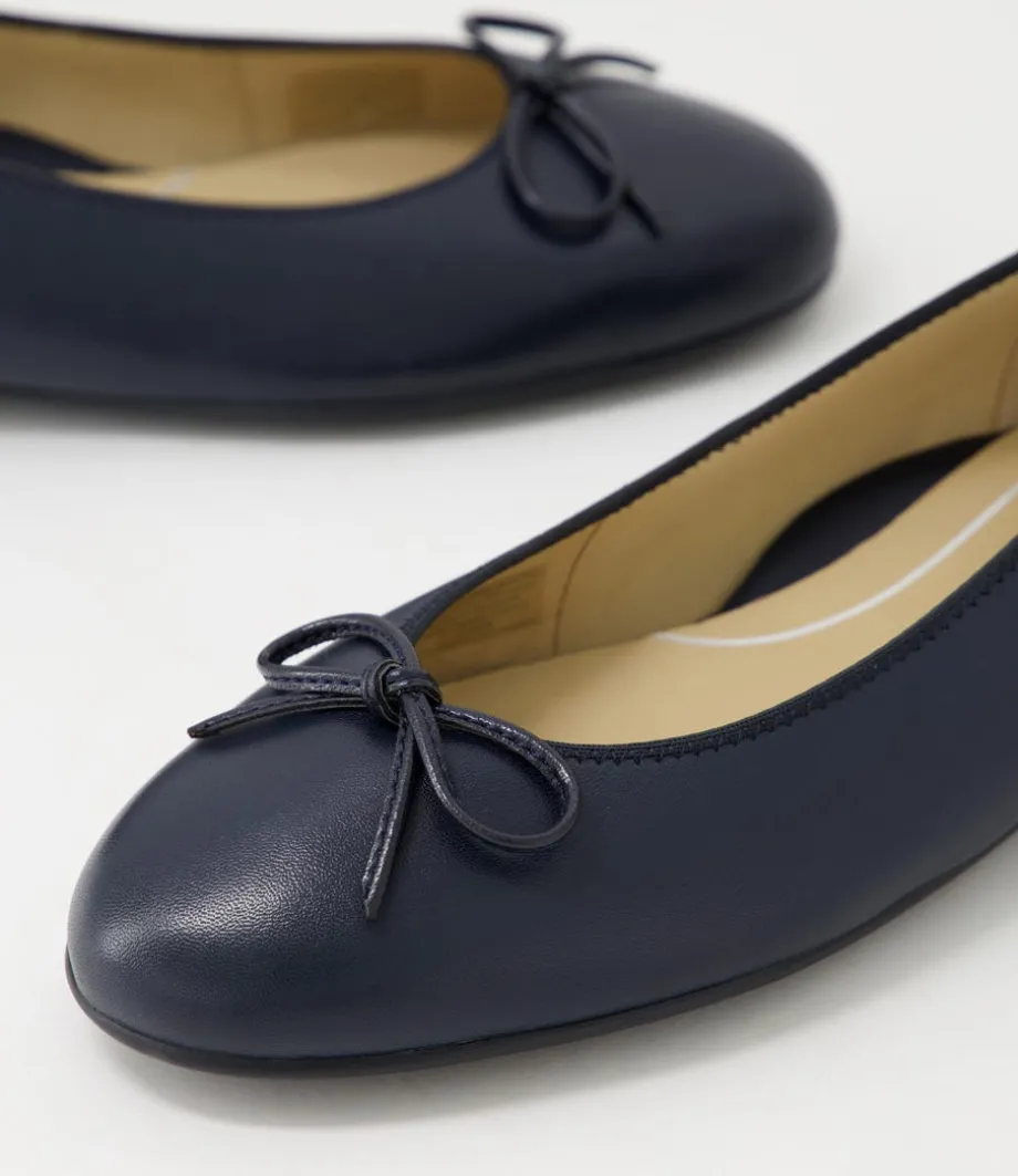 sardinia__blau_leather_ballet_flats_4.webp Sardinia 29 Blau Leather Ballet Flats<ARA Best