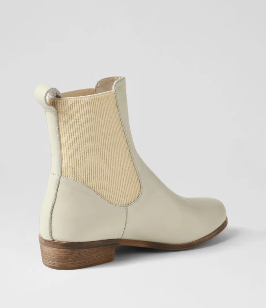 satima_almond_leather_elastic_ankle_boots_2.webp Satima Almond Leather Elastic Ankle Boots<DJANGO & JULIETTE Clearance