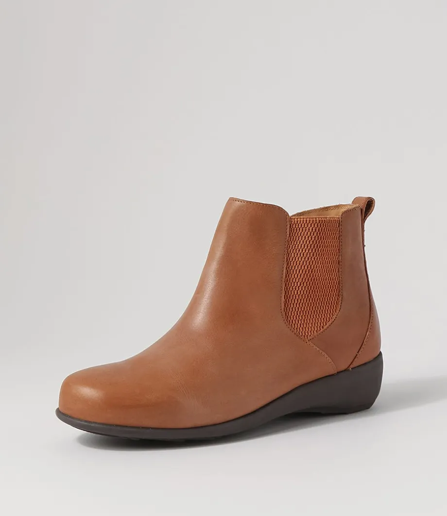 Shanghai Xf Tan Choc Leather Chelsea Boots<ZIERA New