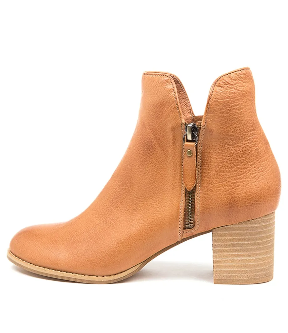 Shiannely Dk Tan Leather<DJANGO & JULIETTE Online
