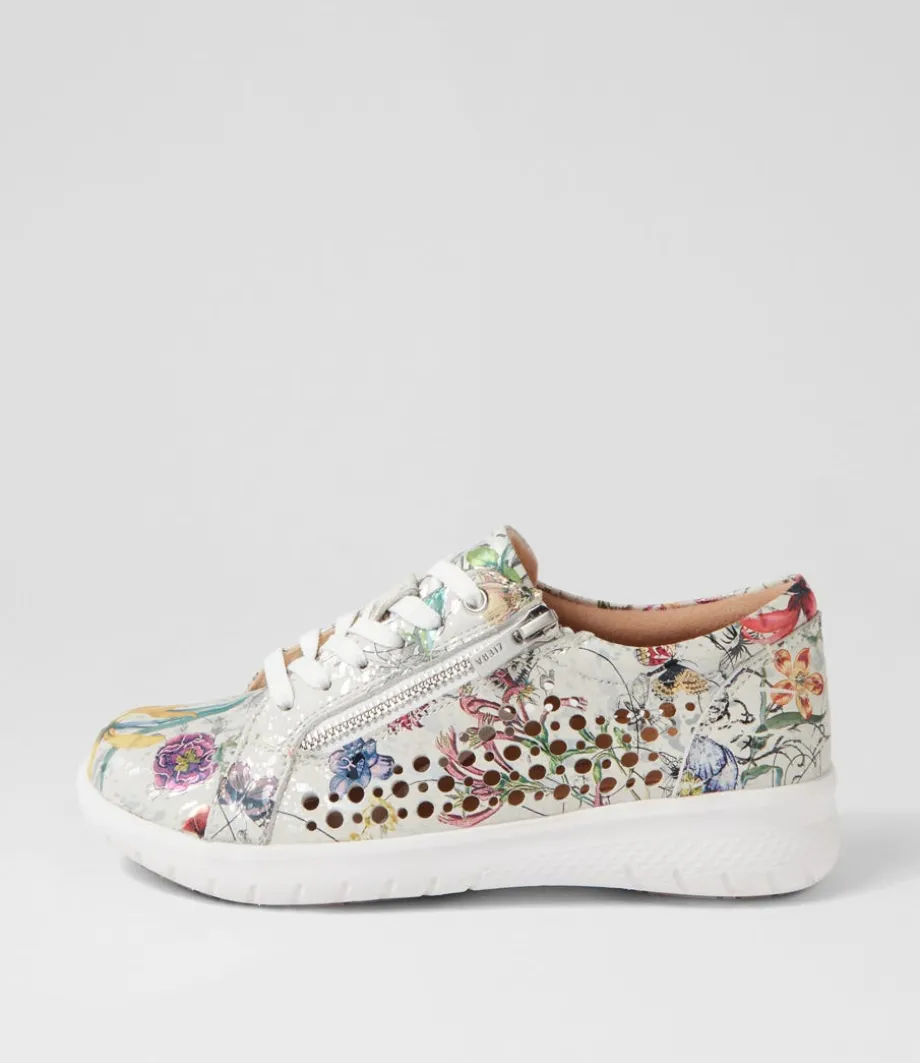 Shovo Xf White Fields Leather Sneakers<ZIERA Best
