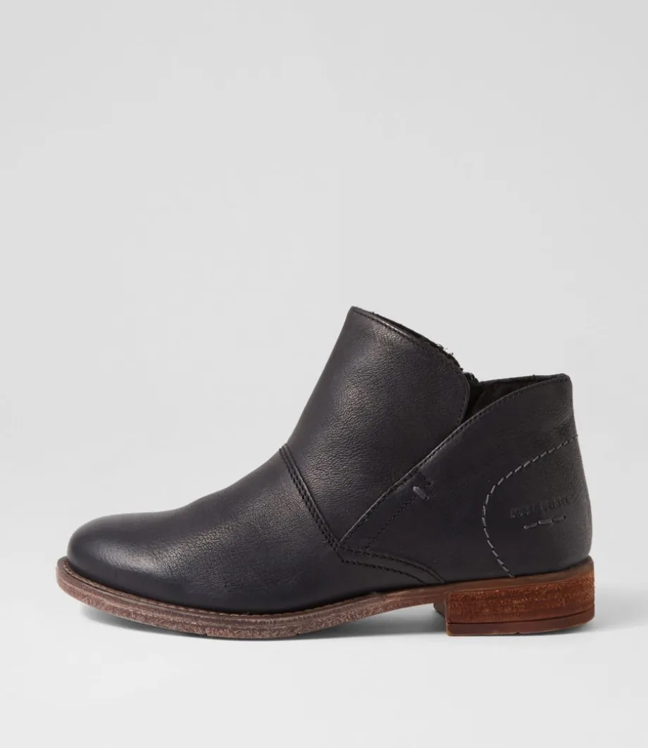 Sienna 81 Black Leather Chelsea Boots<JOSEF SEIBEL Online