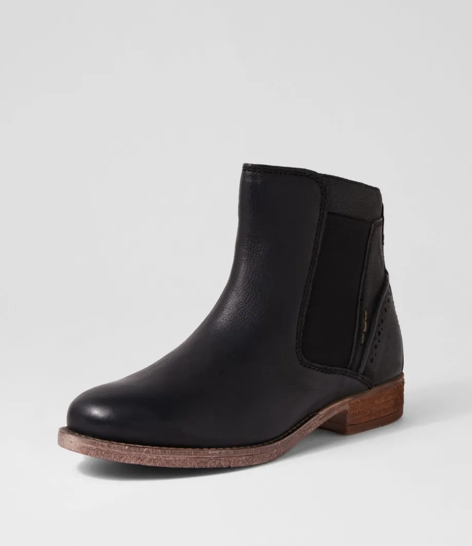 Sienna 35 Black Leather Chelsea Boots<JOSEF SEIBEL Discount