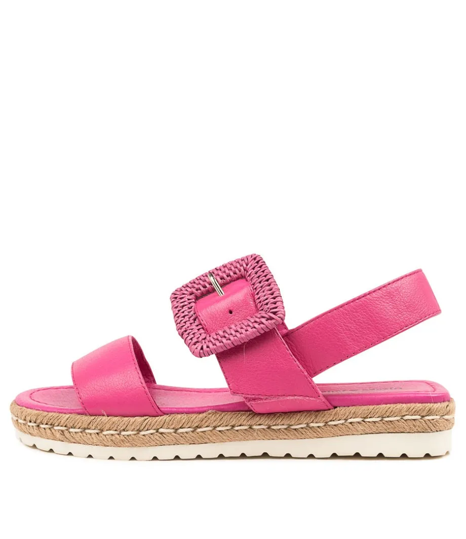 Silas Fuchsia-Leather<DJANGO & JULIETTE Cheap