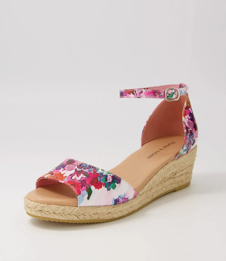 Skip Poppy Natural Rope Leather Espadrilles<DJANGO & JULIETTE Best Sale